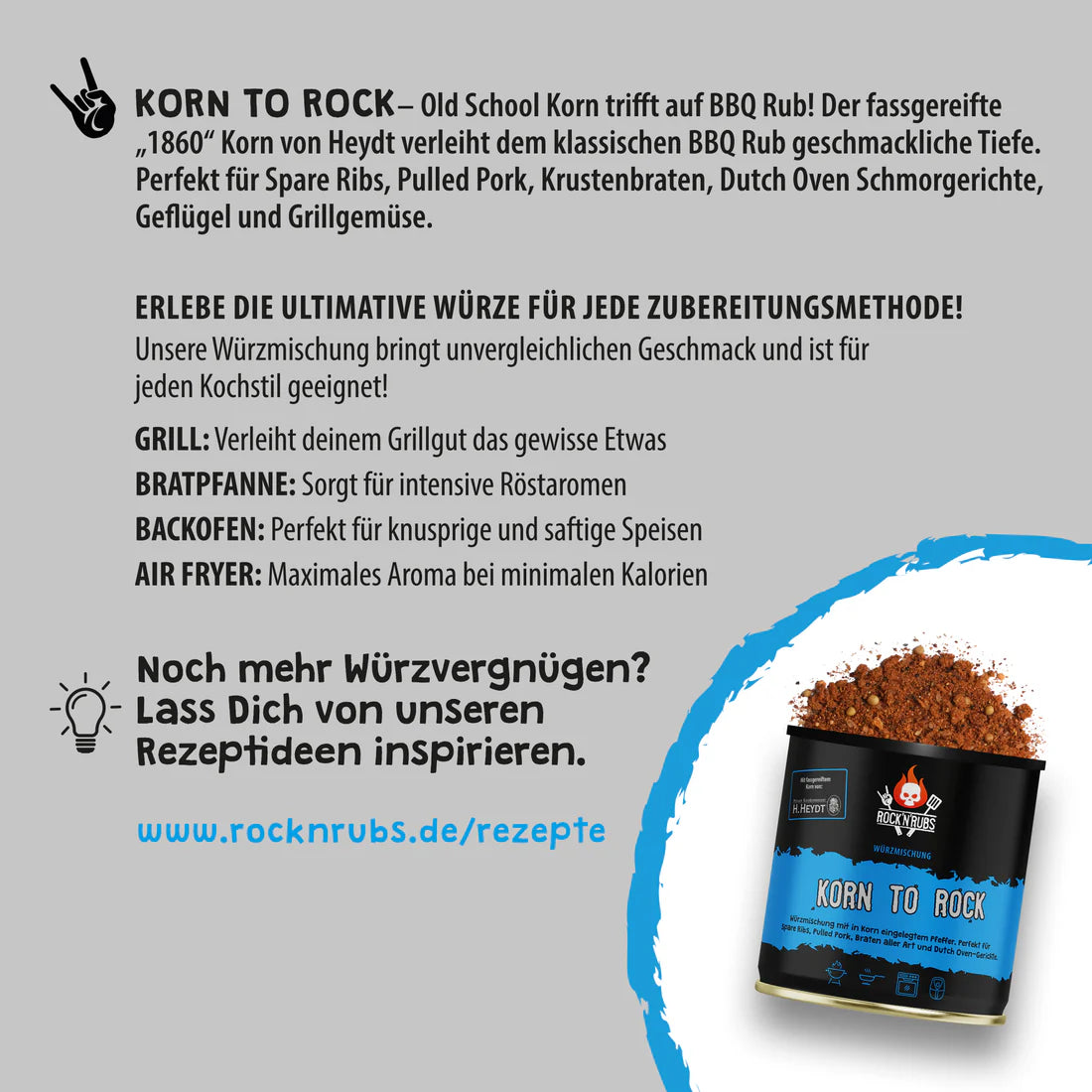 Rock´N´Rubs|Korn to Rock 130g