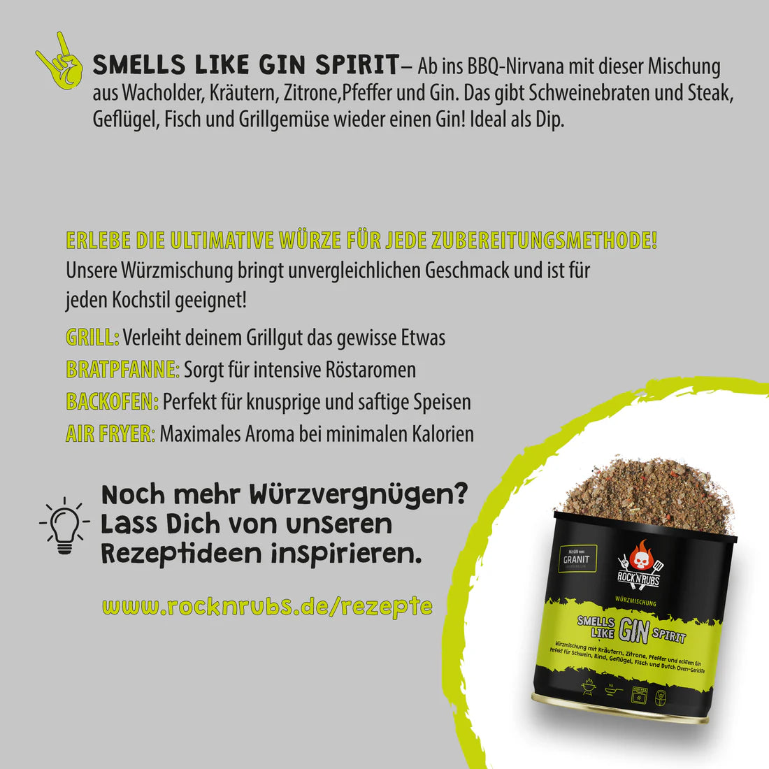 Rock´N´Rubs|Smells like Gin Spirit 130