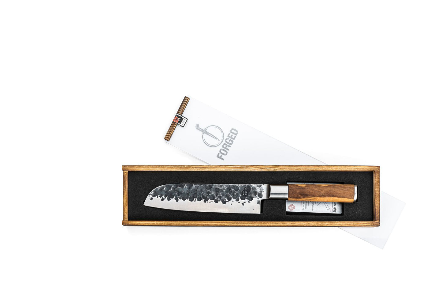FORGED OLIVE|Santoku Messer 18cm