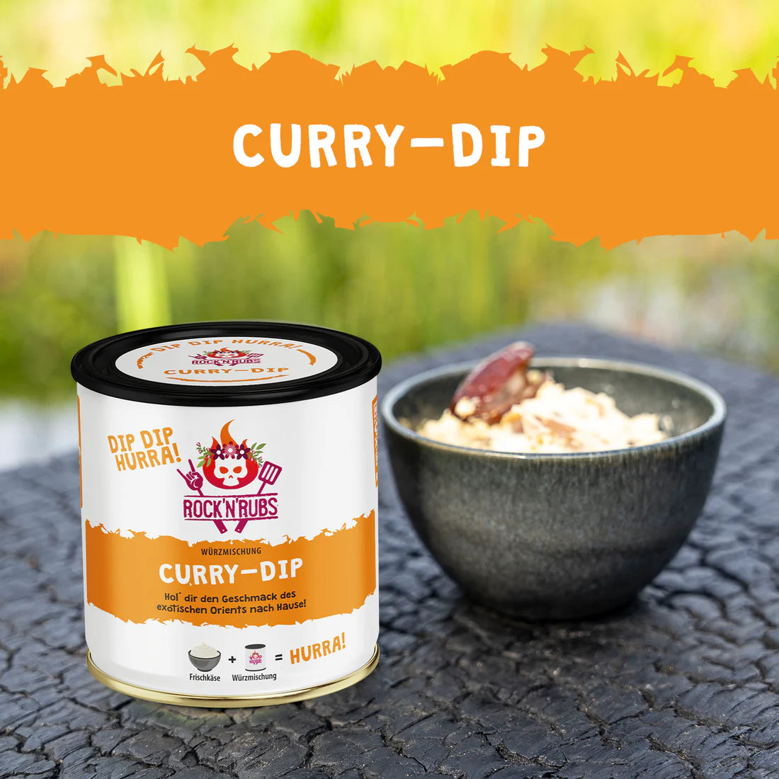 Rock´N´Rubs|Curry Dip 140g