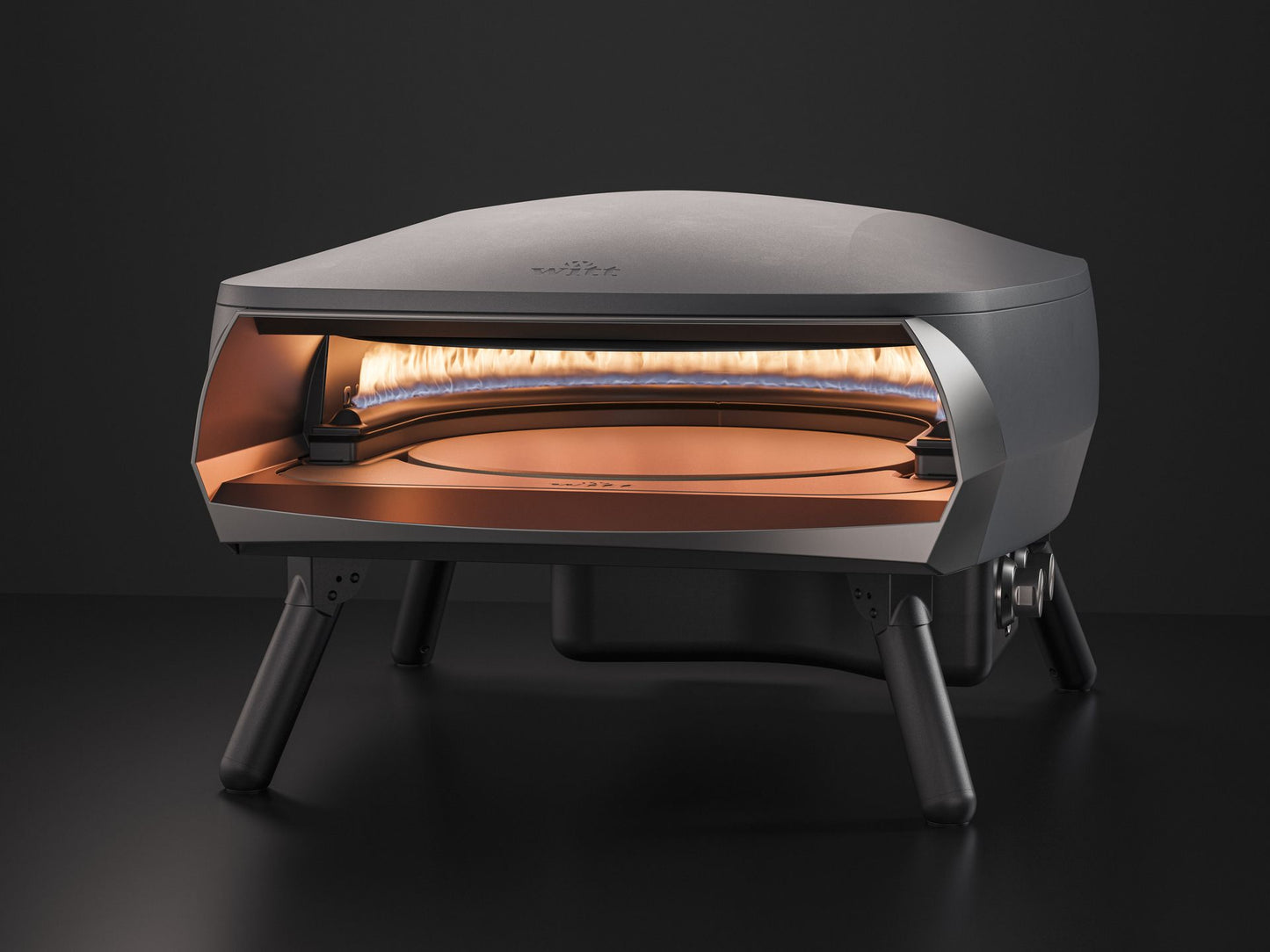 Witt|Etna Rotante, 2 Brenner, rotierend Graphite