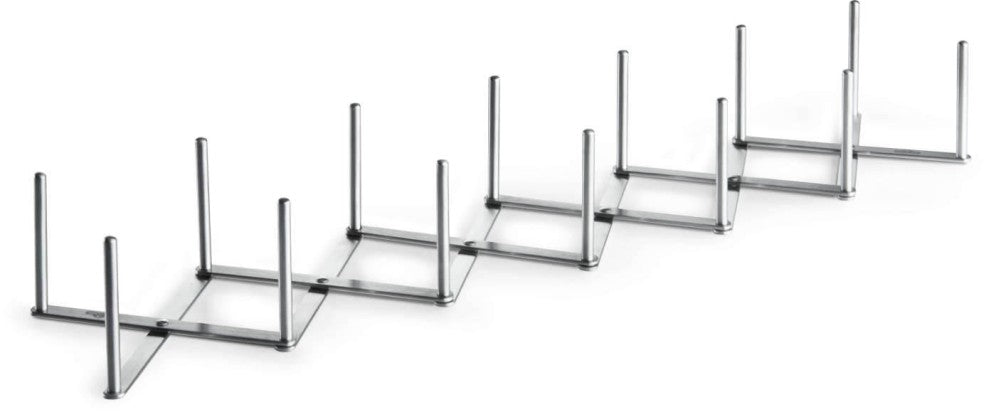 Edelstahl Spare-Rib-Halter, verstellbar