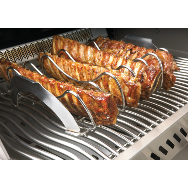 Napoleon PRO Spare Rib Halter Edelstahl