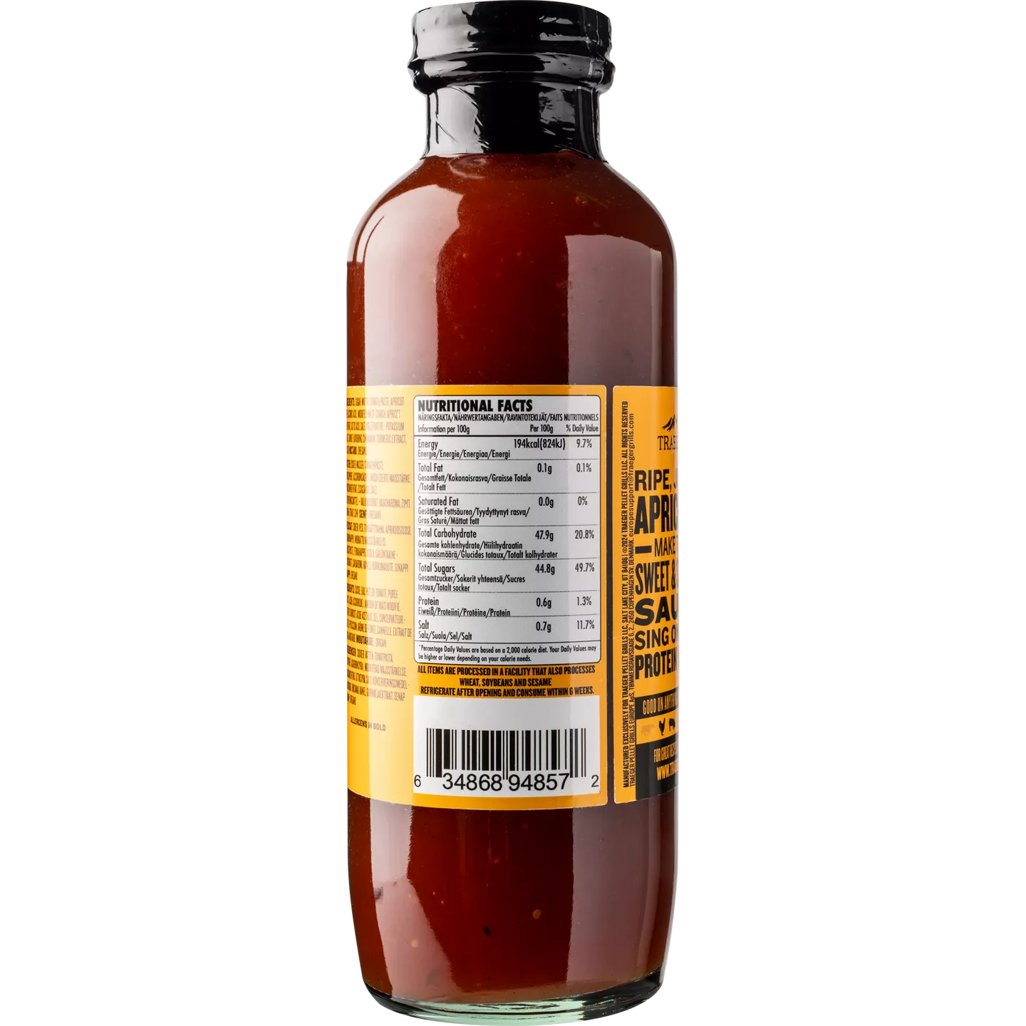 TRAEGER|BBQ SAUCE - APRICOT 440ml