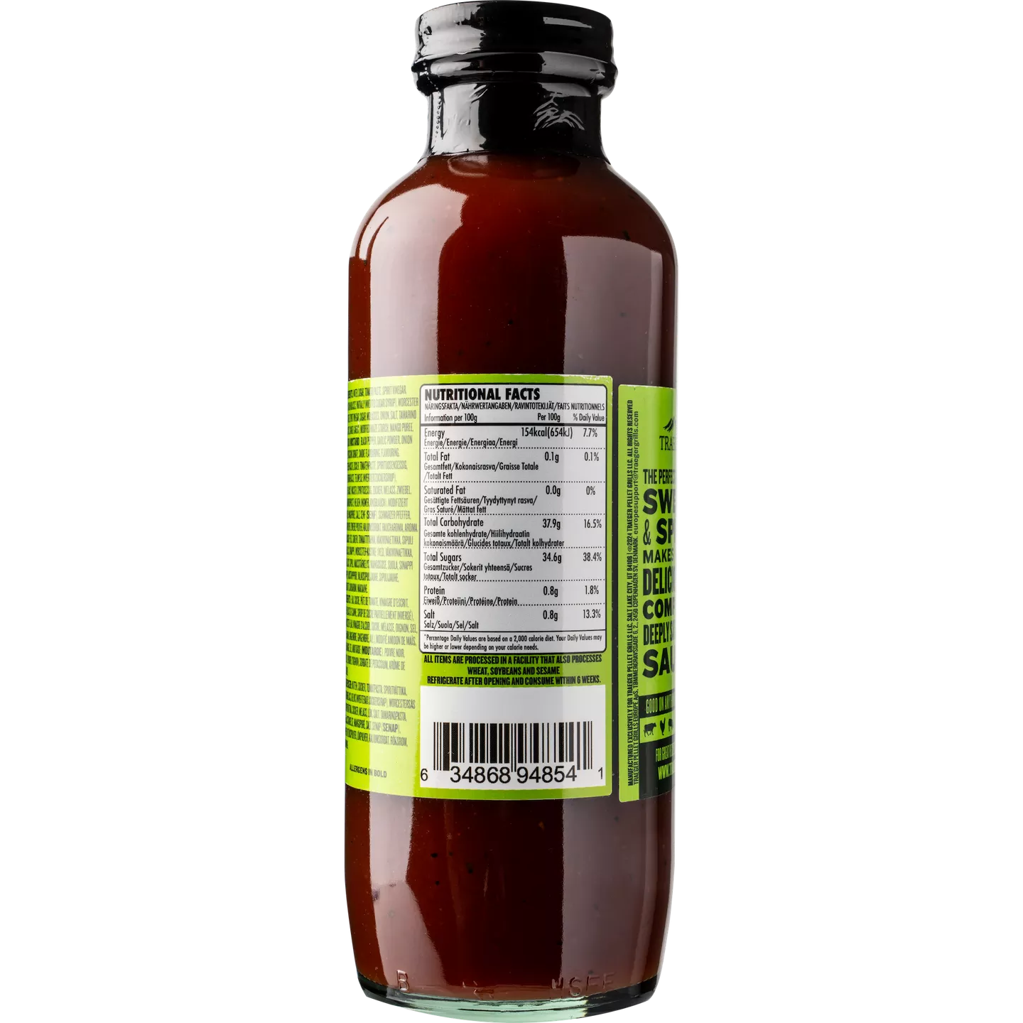 TRAEGER|BBQ SAUCE - SWEET & HEAT 440ml