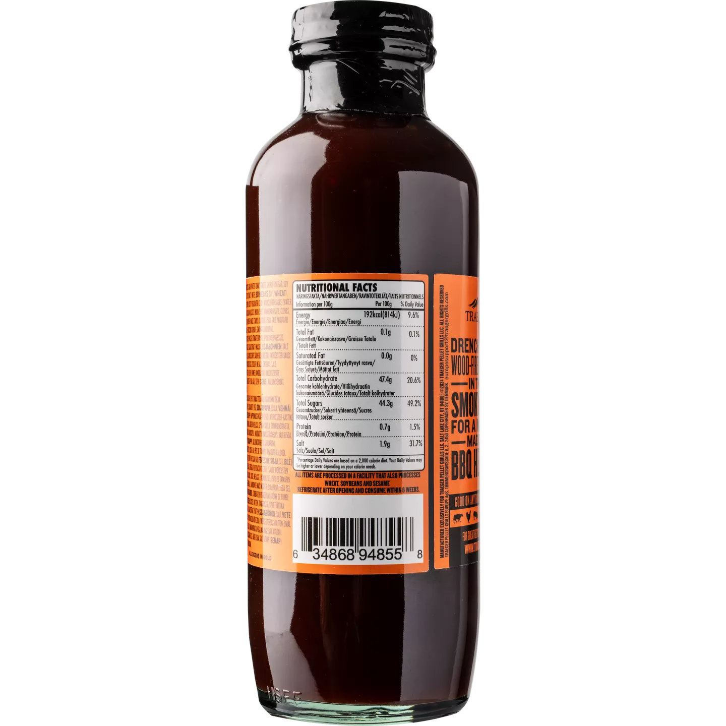 TRAEGER|BBQ SAUCE - TRAEGER ''QUE 440ml
