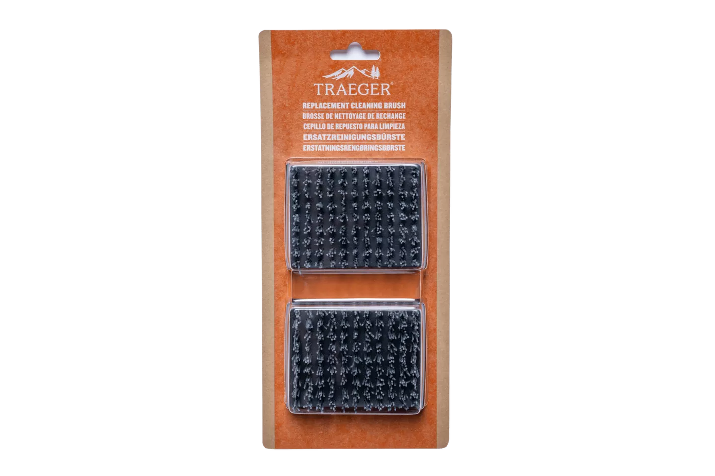 TRAEGER ERSATZ-REINIGUNGSBÜRSTENKOPF FÜR DEN GRILL (2ER-PACK)