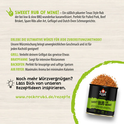 Rock´N´Rubs|Sweet Rub of Mine 170g