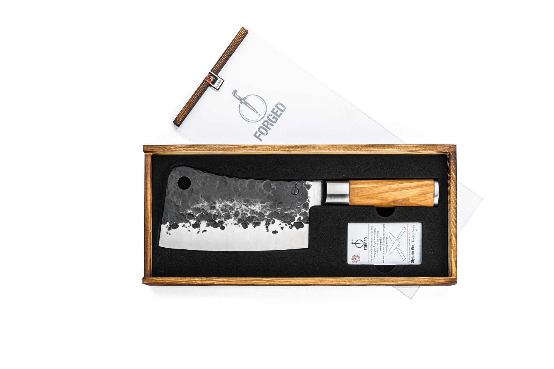 FORGED OLIVE|Asiatisches Hackmesser Forged
