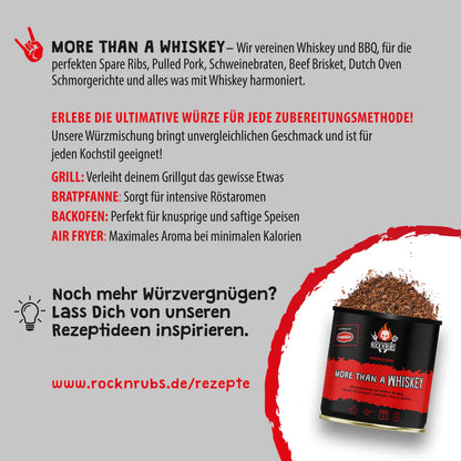 Rock´N´Rubs|More than a Whiskey 130g