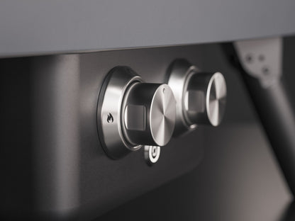 Witt|Etna Rotante, 2 Brenner, rotierend Graphite