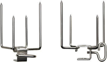 Drehspieß- Fleischgabel-Set (2 Stk)