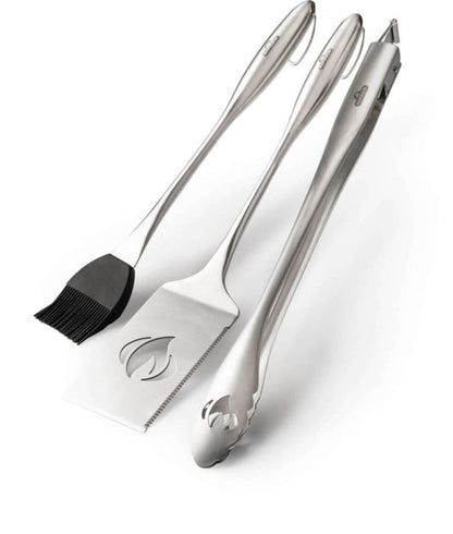 NAPOLEON 3 teiliges Grillbesteckset Edelstahl