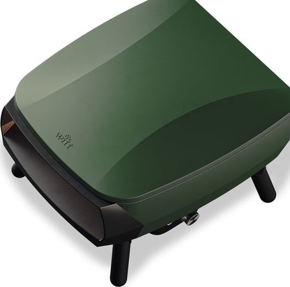 Witt|Etna Piccolo Rotante Pizzaofen 13 Zoll 1 Brenner, mat green