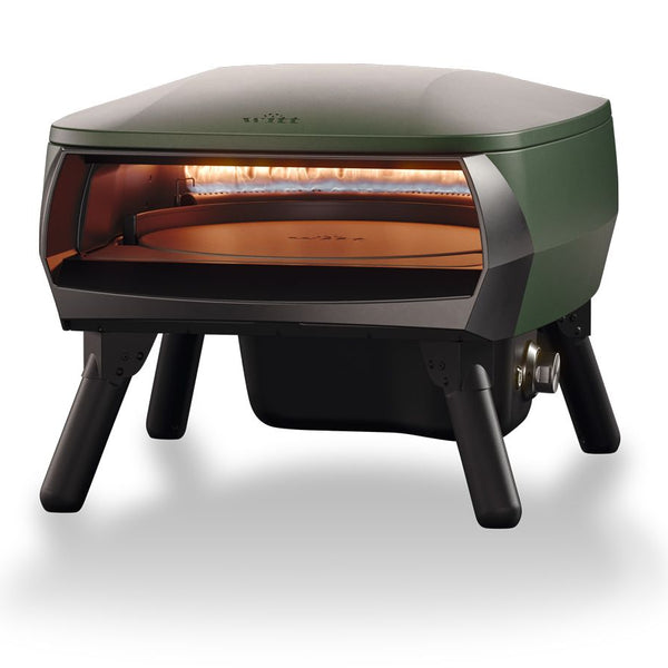 Witt|Etna Piccolo Rotante Pizzaofen 13 Zoll 1 Brenner, mat green