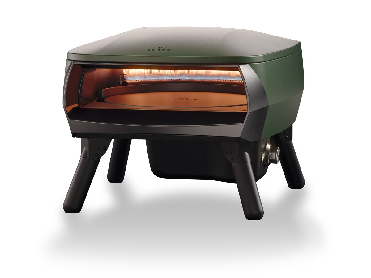 Witt|Etna Piccolo Rotante Pizzaofen 13 Zoll 1 Brenner, mat green