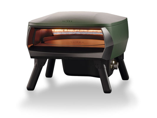 Witt|Etna Piccolo Rotante Pizzaofen 13 Zoll 1 Brenner, mat green