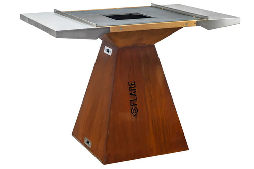 FLARE Grillabdeckung 80 „edelstahl“ Flare Grill