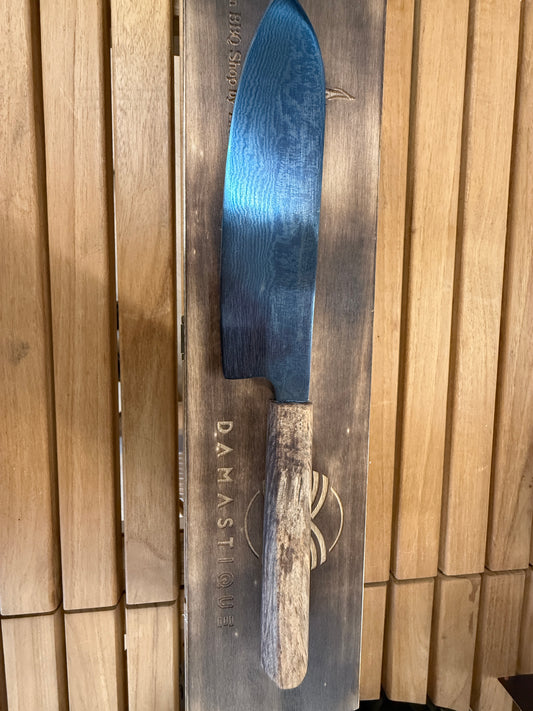 Santoku Damsat Messer Blue Edition