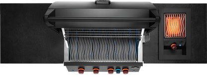 Napoleon OASIS™ 105 Outdoor-Küche, 32-Zoll-Einbaugrill der 700er-Serie, mattschwarz