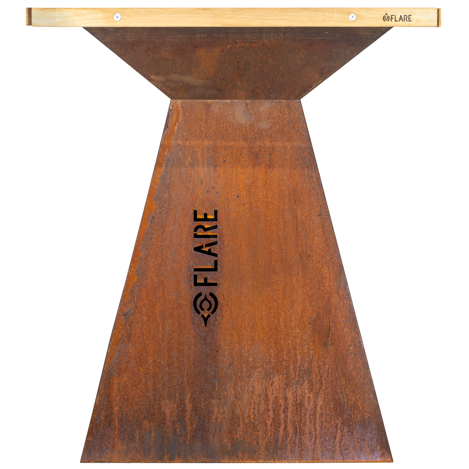 FLARE 80 original CORTEN Flare Grill