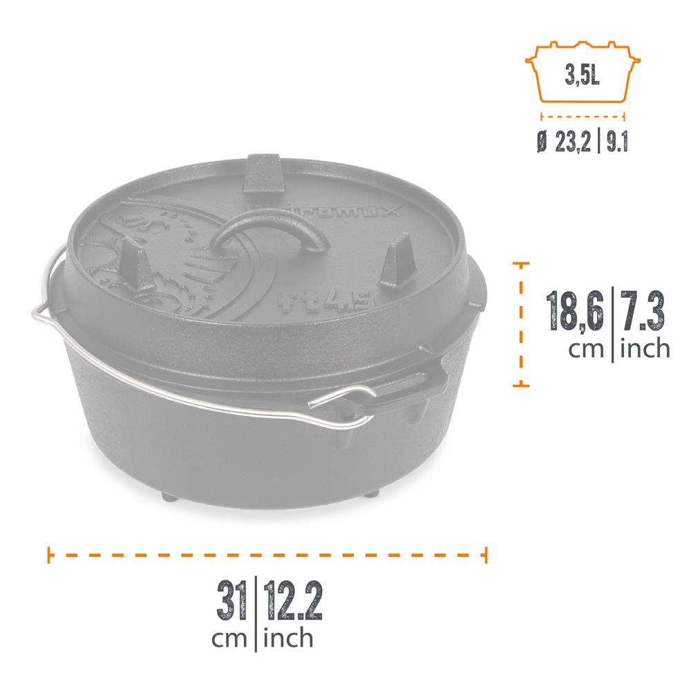Petromax Feuertopf ft4.5 (Dutch Oven)