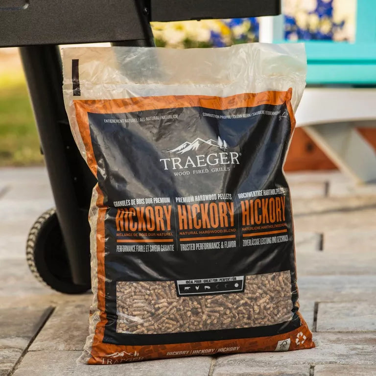 TRAEGER HICKORY PELLETS 9KG