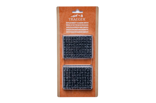 TRAEGER ERSATZ-REINIGUNGSBÜRSTENKOPF FÜR DEN GRILL (2ER-PACK)